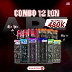 Combo 12 ABE Applied Nutrition Tùy Chọn 6 Vị