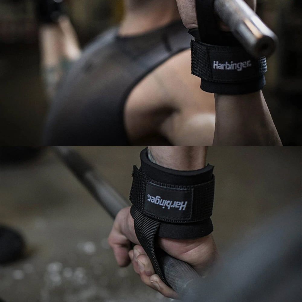 Harbinger Dây kéo lưng  Neoprene Padded Lifting Straps