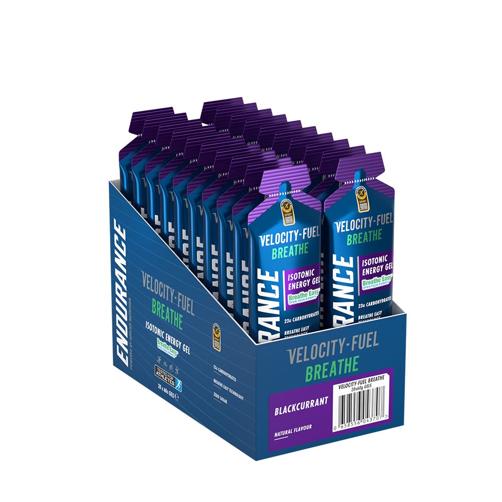 Hộp 20 gói Applied Nutrition Endurance Isotonic Energy Gel Breathe chính hãng tại Whey Tốt
