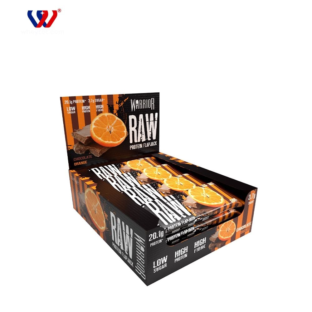 Bánh Warrior Raw Flapjack 12 Thanh