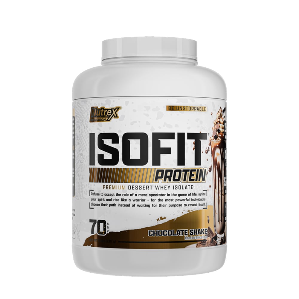 Nutrex ISOFIT 5Lbs - Sữa Whey tinh khiết, tăng cơ vượt trội