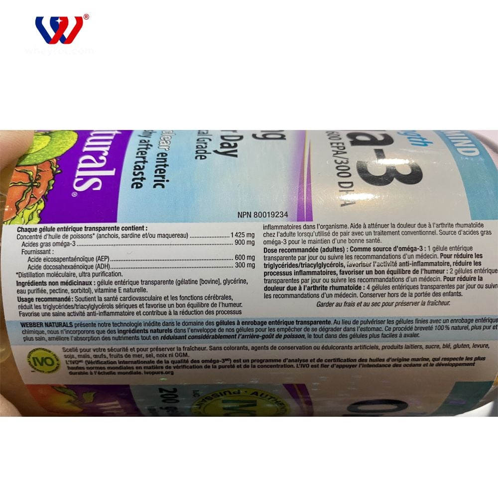 Dầu Cá Webber Naturals Triple Strength Omega 3 900mg 80 Viên