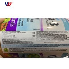 Dầu Cá Webber Naturals Triple Strength Omega 3 900mg 80 Viên