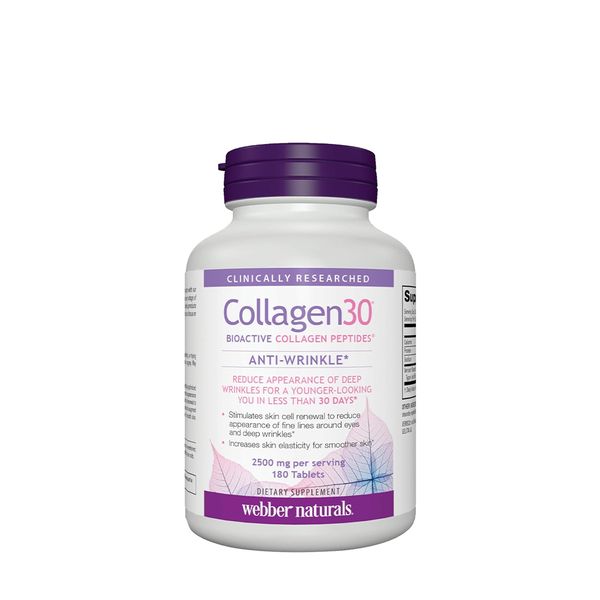Collagen 30 Anti Wrinkle Webber Naturals 2500mg
