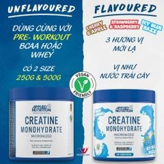 Applied Nutrition Creatine Monohydrate Micronized 500G (100 Servings)