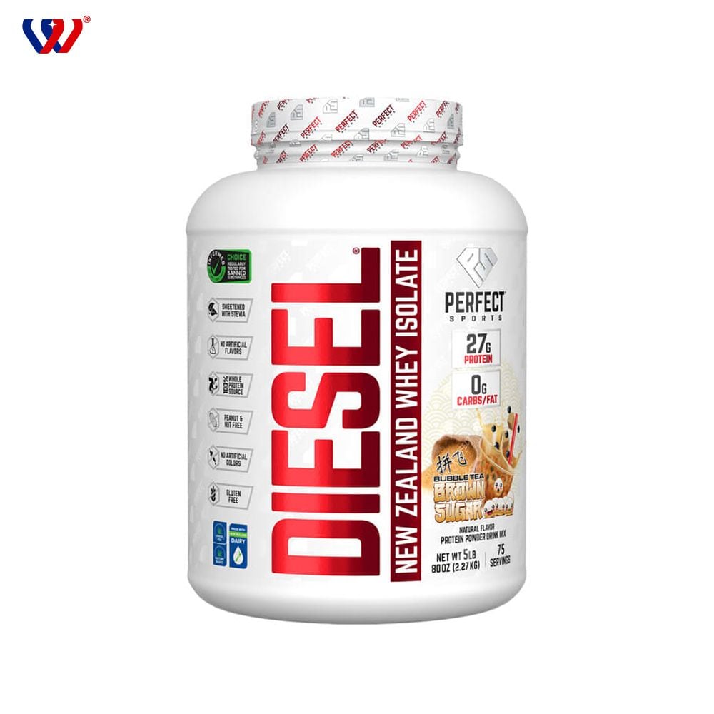Perfect Sports Diesel NewZealand Whey Isolate 5lbs (75 Servings)