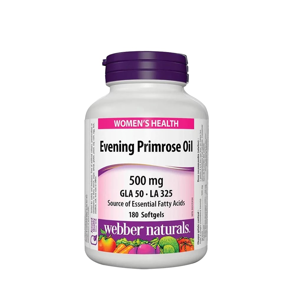 Tinh dầu hoa anh thảo Webber Naturals Evening Primrose Oil 500mg