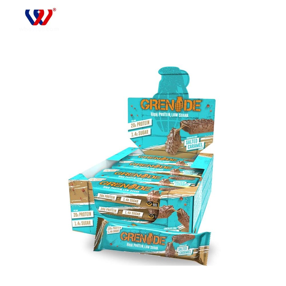 Bánh Grenade Protein Bar 60g Hộp 12 Thanh