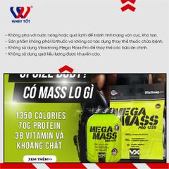 VitaXtrong Mega Mass Pro 12lbs (5.4Kg | 15 Servings)