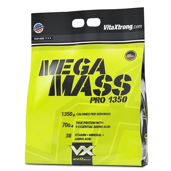 VitaXtrong Mega Mass Pro 12lbs (5.4Kg | 15 Servings)