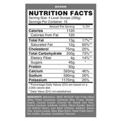 Nutrex Mass Infusion 12lbs (5.54KG | 19 Servings)
