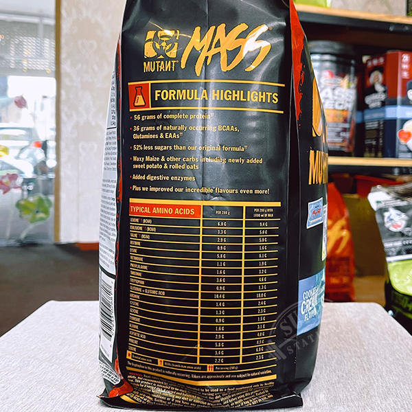 Mutant Mass Gainer 15Lbs (6.8KG)