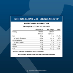 Applied Nutrition Critical Cookie 73G (1 Servings)