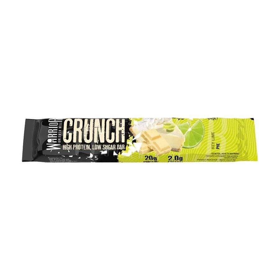 Bánh Protein Bar Warrior Crunch High Protein, Low Sugar Bar  1 Thanh 64g