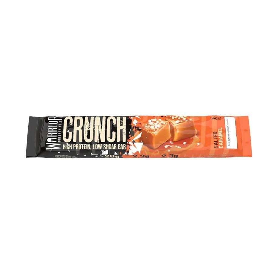 Bánh Protein Bar Warrior Crunch High Protein, Low Sugar Bar  1 Thanh 64g