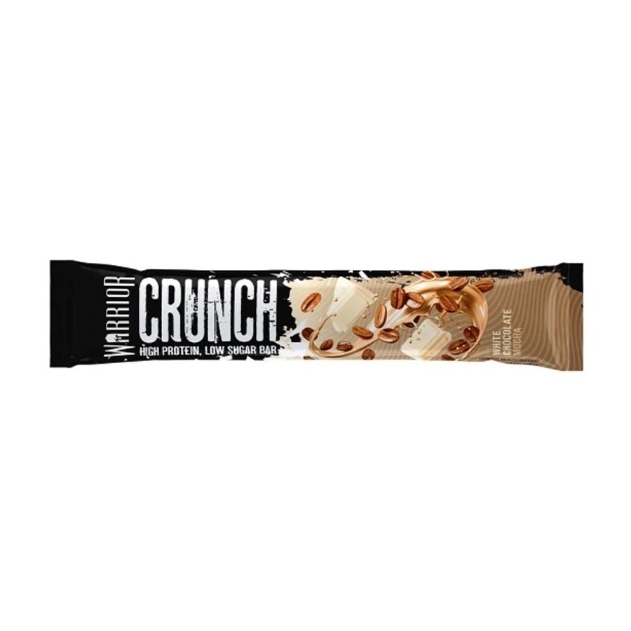 Bánh Protein Bar Warrior Crunch High Protein, Low Sugar Bar  1 Thanh 64g