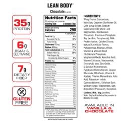 Labrada Lean Body Protein Shake Drink Mix 4.63lbs (2.1kg)