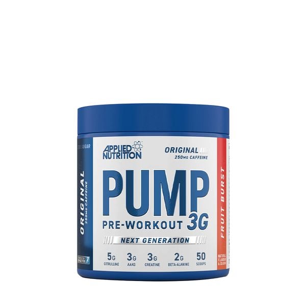 Applied Nutrition Pump 3G Pre Workout Original 375G (25 Servings)