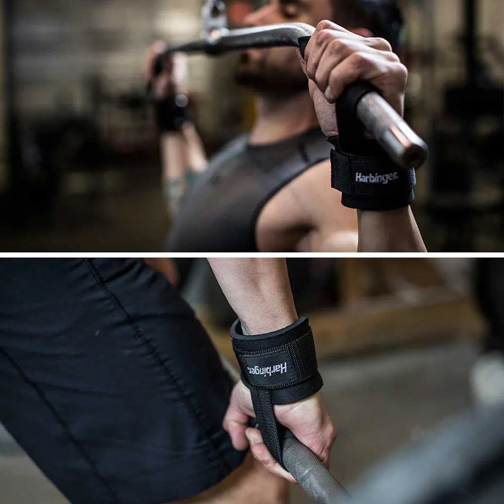 Harbinger Dây Kéo Lưng Big Grip No-Slip Pro Lifting Straps