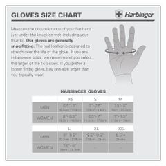 Harbinger Găng Tay Gloves Power StretchBack Style 155