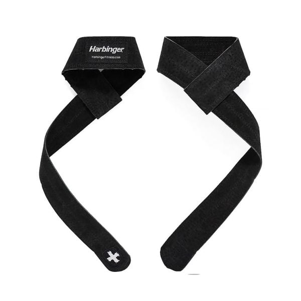 Harbinger Dây Kéo Lưng Leather Lifting Straps