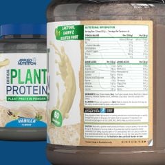 Applied Nutrition Critical Plant - Đạm Thực Vật 1.8kg 60 Lần Dùng