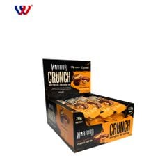 Bánh Protein Bar Warrior Crunch High Protein, Low Sugar Bar 1 Hộp 12 Thanh