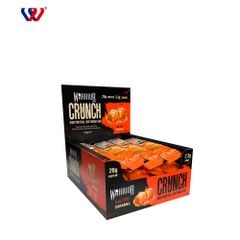 Bánh Protein Bar Warrior Crunch High Protein, Low Sugar Bar 1 Hộp 12 Thanh