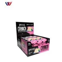 Bánh Protein Bar Warrior Crunch High Protein, Low Sugar Bar 1 Hộp 12 Thanh