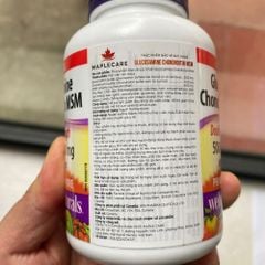 Viên uống bổ khớp Webber Naturals Glucosamine Chondroitin MSM