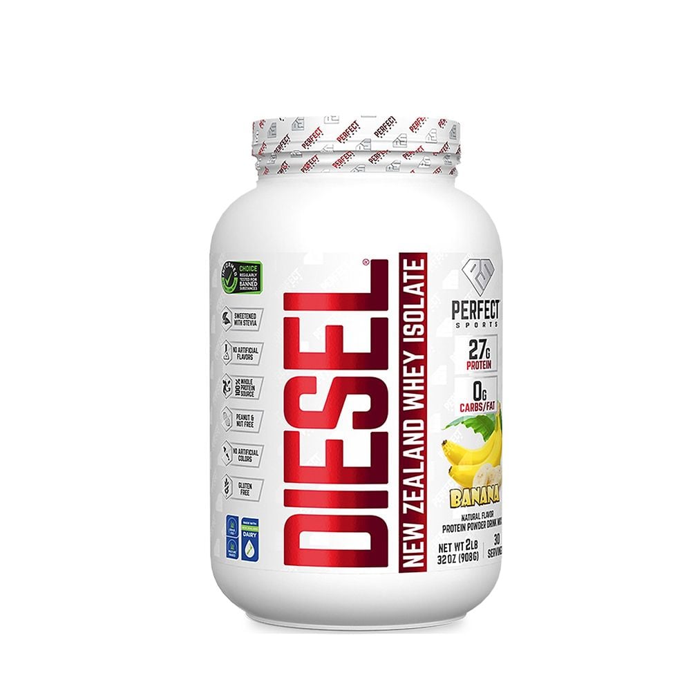 Perfect Sports Diesel NewZealand Whey Isolate 2lbs (30 Servings)