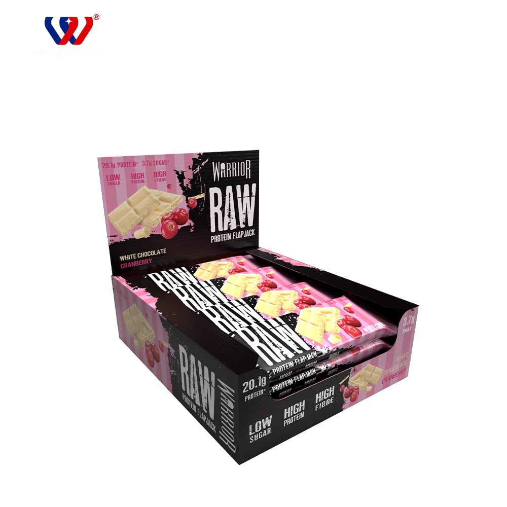 Bánh Warrior Raw Flapjack 12 Thanh