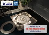  Bếp gas âm 2 vùng nấu Malloca AS 9402BG/ Màu đen + Xanh 