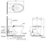  Bàn Cầu Hai Khối ToTo CS769CDRW12 