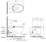  Bàn Cầu Hai Khối ToTo CS769CDRW12 