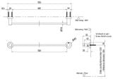  Thanh Vắt Khăn ToTo YT406S6RV 