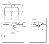  Chậu Rửa Đặt Bàn ToTo LT5716 