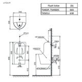  Bồn Tiểu Nam Treo Tường ToTo UT557T 