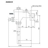  Van Nhấn Tiểu Nam ToTo DU601N 