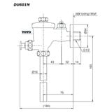  Van Nhấn Tiểu Nam ToTo DU601N 