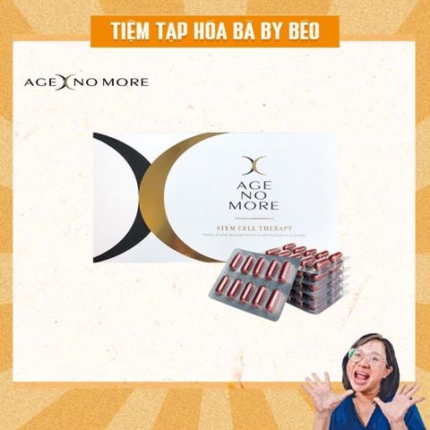 Tế Bào Gốc Nhau Thai Cừu 25,000mg Age No More Ovine Placenta 60 Viên