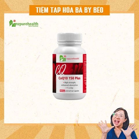 Thực phẩm bảo vệ sức khỏe CoQ10 150 Plus NzPureHealth