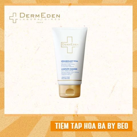 Sữa Rửa Mặt & Tẩy Trang DermEden Complete Cleanser Milk Lotion 150ml