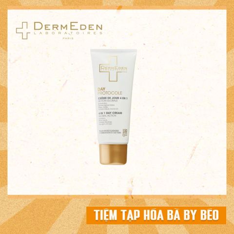 Kem Chống Nắng 4 Trong 1 DermEden Day Cream Global Action Combination Skin SPF 50 PA+++