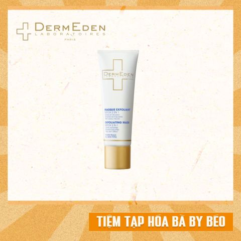 Mặt Nạ Đất Sét Sáng Da & Thải Độc DermEden Exfoliating Mask 50ml