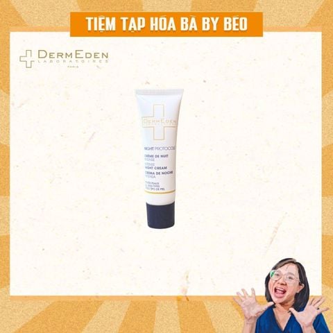 [Combo minisize] - Kem mắt, kem đêm, kem chống nắng 4in1 & kem ngày thương hiệu DermEden