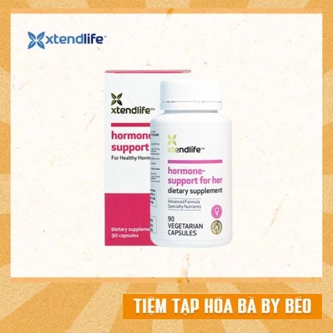 Viên Hormone Support For Her Cân Bằng Nội Tiết Nữ, Cải Thiện Khô Hạn XtendLife