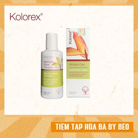 Gel Vệ Sinh Kolorex Horopito Intimate Care Wash 100ml Giảm Nấm Ngứa, Khử Mùi