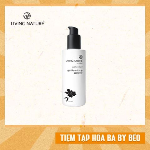 Nước Tẩy Trang & Làm Sạch Sâu Living Nature Gentle Makeup Remover 100ml
