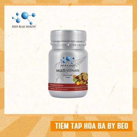 Viên Multi Vitamin Deep Blue Health Bổ Sung 14 Vi Chất Thiết Yếu